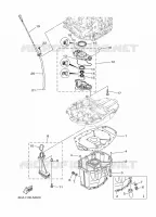 VENTILATEUR D'HUILE pour Yamaha F175 2021
