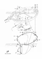 CAPOT INFERIEUR 2 pour Yamaha VF115 2021