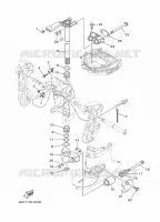 SUPPORT 2 pour Yamaha VF115 2021