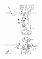 VENTILATEUR D'HUILE pour Yamaha VF115 2021