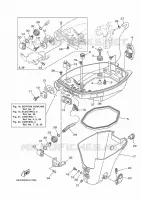CAPOT INFERIEUR pour Yamaha FT8 2021