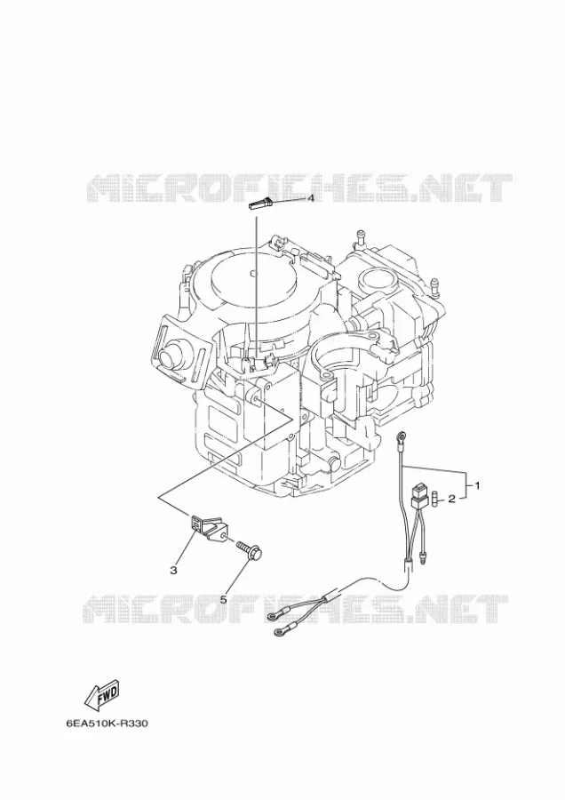 PIÈCES OPTIONNELLES 2 Yamaha OUTBOARD ENGINES 8hp (5.9kW) 2021 FT8  FT8GMH