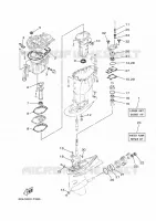 KIT DE REPARATION 3 pour Yamaha F40 2021