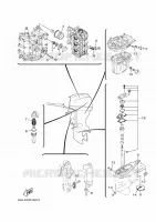 PIECES D'ENTRETIEN pour Yamaha F40 2021