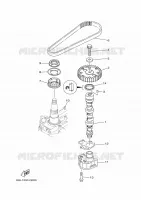 POMPE A HUILE pour Yamaha F40 2021