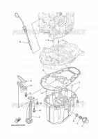 VENTILATEUR D'HUILE pour Yamaha F40 2021