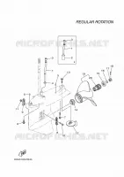 BOITIER D'HELICE ET TRANSMISSION 2 pour Yamaha F175 2021