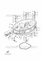 CAPOT INFERIEUR 1 pour Yamaha F175 2021