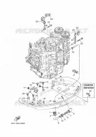 CAPOT INFERIEUR 3 pour Yamaha F175 2021