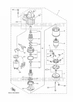 DEMARREUR pour Yamaha F175 2021