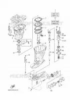 KIT DE REPARATION 2 pour Yamaha F175 2021