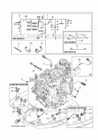 PARTIE ELECTRIQUE 4 pour Yamaha F175 2021
