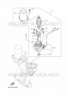 SYSTEME D'INCLINAISON 2 pour Yamaha F175 2021