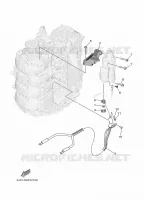 PARTIE ELECTRIQUE 3 pour Yamaha F80 2021
