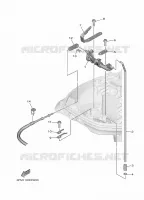 COMMANDE D'ACCELERATEUR 1 pour Yamaha F20 2021