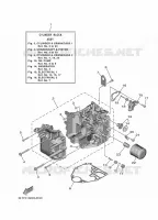 CYLINDRE / CARTER MOTEUR 1 pour Yamaha F20 2021