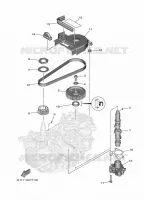 POMPE A HUILE pour Yamaha F20 2021