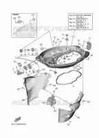 CAPOT INFERIEUR pour Yamaha F20 2021