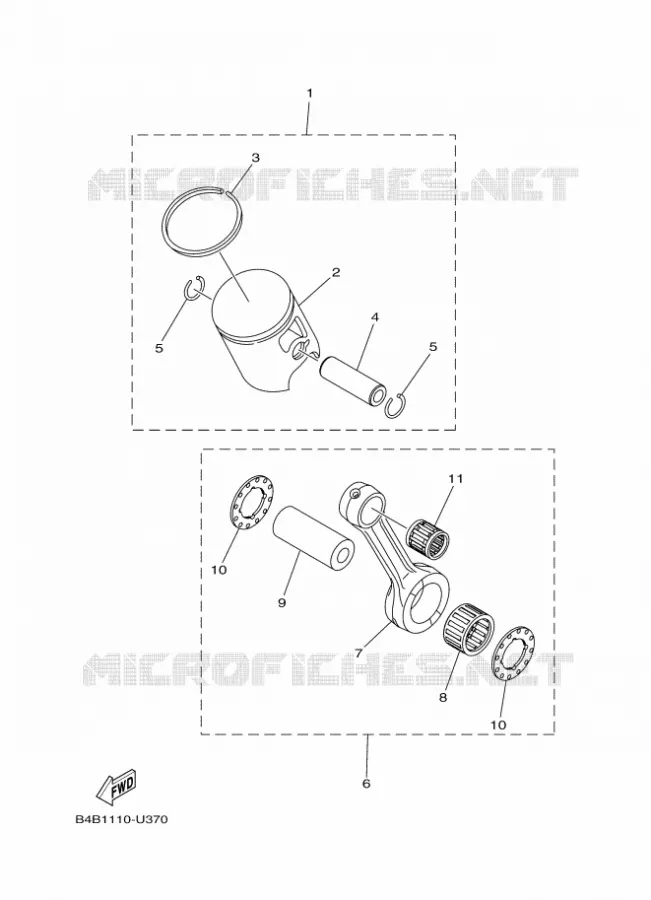 PIÈCES OPTIONNELLES 1 Yamaha MOTO 85 2024 YZ  YZ85LW