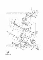 BRAS ARRIERE pour Yamaha DT 2024