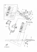 DIRECTION pour Yamaha DT 2024