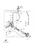 POMPE A HUILE pour Yamaha DT 2024