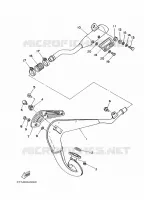 ECHAPPEMENT pour Yamaha DT 2024