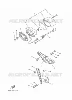 FEU ARRIERE pour Yamaha DT 2024
