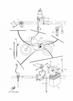 PARTIE ELECTRIQUE 1 pour Yamaha DT 2024