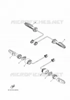 CLIGNOTANT pour Yamaha R25 2024