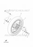 ROUE AVANT pour Yamaha TRACER 2024