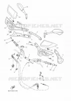GUIDON ET CABLES pour Yamaha TRACER 2024