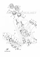 VILEBREQUIN / PISTON pour Yamaha TRACER 2024