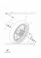 ROUE AVANT pour Yamaha TRACER 2024