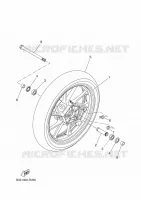 ROUE AVANT pour Yamaha TRACER 2024
