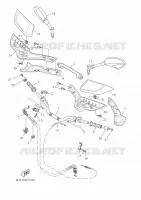 GUIDON ET CABLES pour Yamaha TRACER 2024