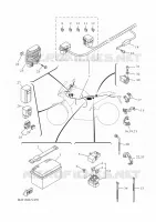 PARTIE ELECTRIQUE 1 pour Yamaha TRACER 2024