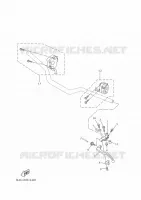 COMMODO / LEVIER pour Yamaha TRACER 2024