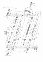 FOURCHE pour Yamaha TRACER 2024