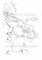 GUIDON ET CABLES pour Yamaha TRACER 2024
