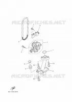 POMPE A HUILE pour Yamaha TRACER 2024