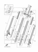 FOURCHE pour Yamaha TRACER 2024