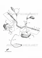 GUIDON ET CABLES pour Yamaha TRACER 2024