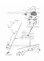 PARTIE ELECTRIQUE 3 pour Yamaha TRACER 2024