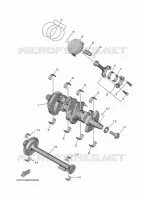 VILEBREQUIN / PISTON pour Yamaha TRACER 2024