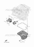 FILTRE A HUILE pour Yamaha TRACER 2024
