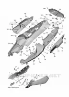 COUVERCLE LATERAL pour Yamaha TRACER 2024