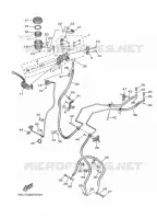 MAITRE CYLINDRE AVANT pour Yamaha TRACER 2024