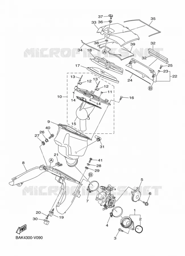 ADMISSION Yamaha MOTO 250 2024 WRF  WR250F