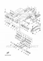 BRAS ARRIERE pour Yamaha YZ 2024